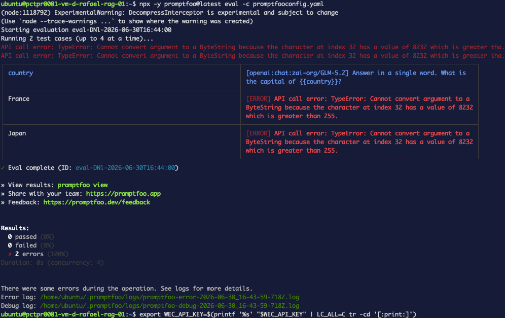 Terminal: ByteString error, both cases ERROR